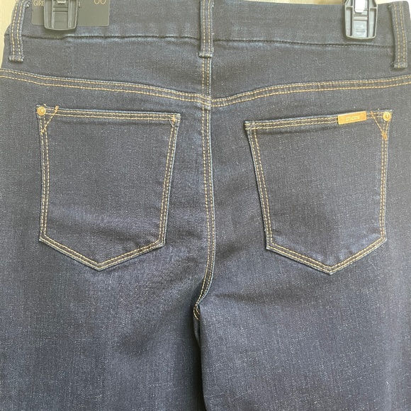 Chico's So Slimming Girlfriend Ankle Jeans in dark blue NWT - Picture 6 of 7